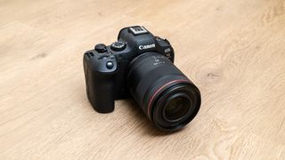 Canon EOS R6 Mark II and RF 35mm f/1.4L on a wooden floor
