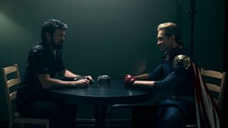 Billy Butcher and Homelander sit down to have a tense chat in The Boys season 3
