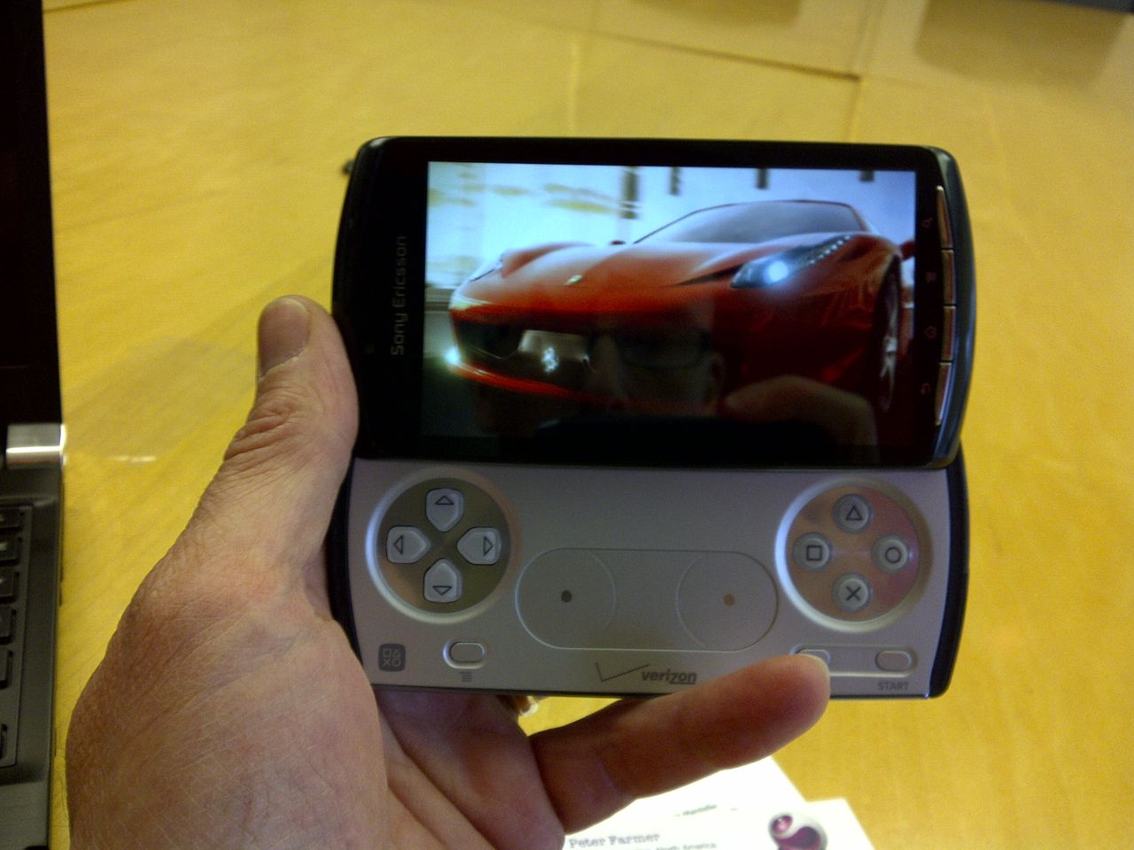 A classic Verizon gaming handheld