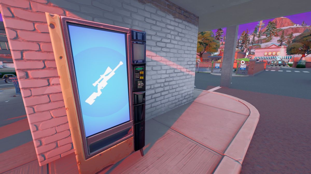 Malfunctioning vending machine location in Fortnite Chapter 3 | PC Gamer