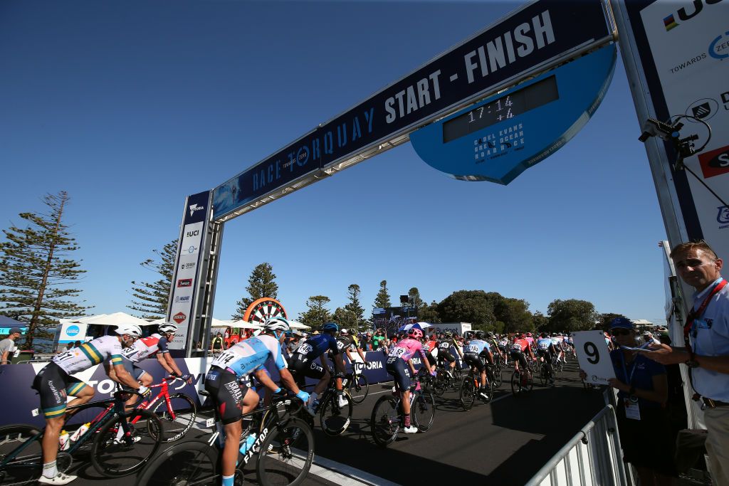The finish area of the 2020 Race Torquay