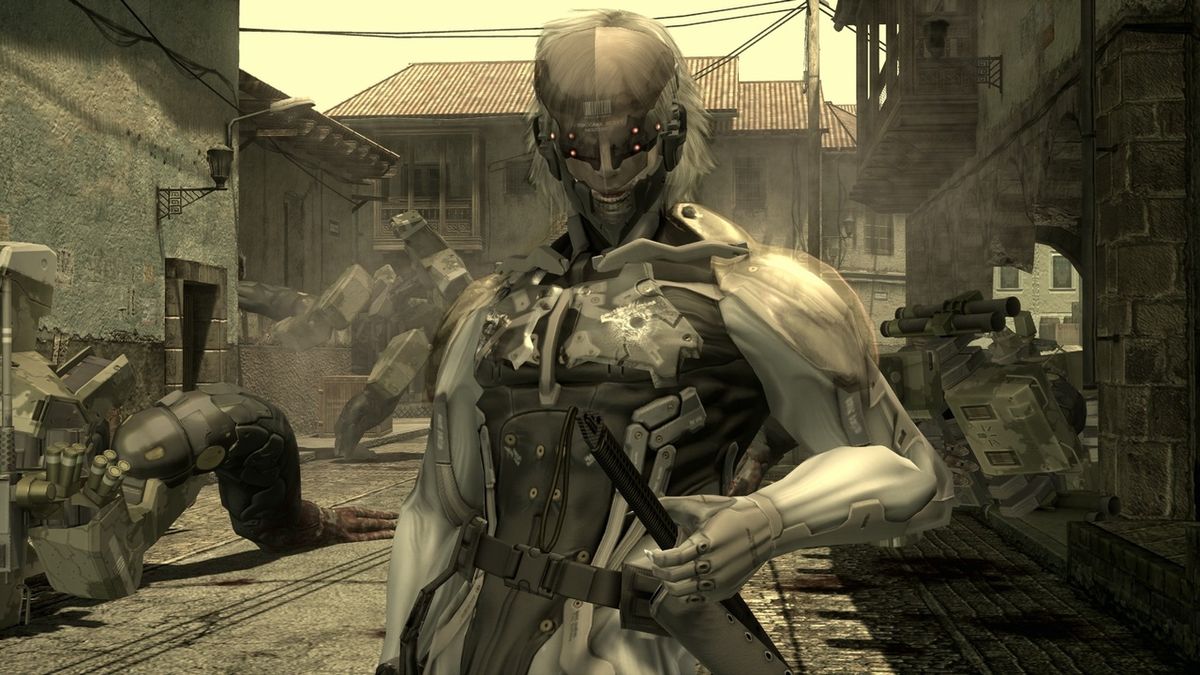 Metal Gear Solid 4 - Raiden Returns (Gekko Battle) 