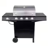 Char-Broil Performance Series 4-Burner Liquid Propane Gas Grill with Side Burner: $249