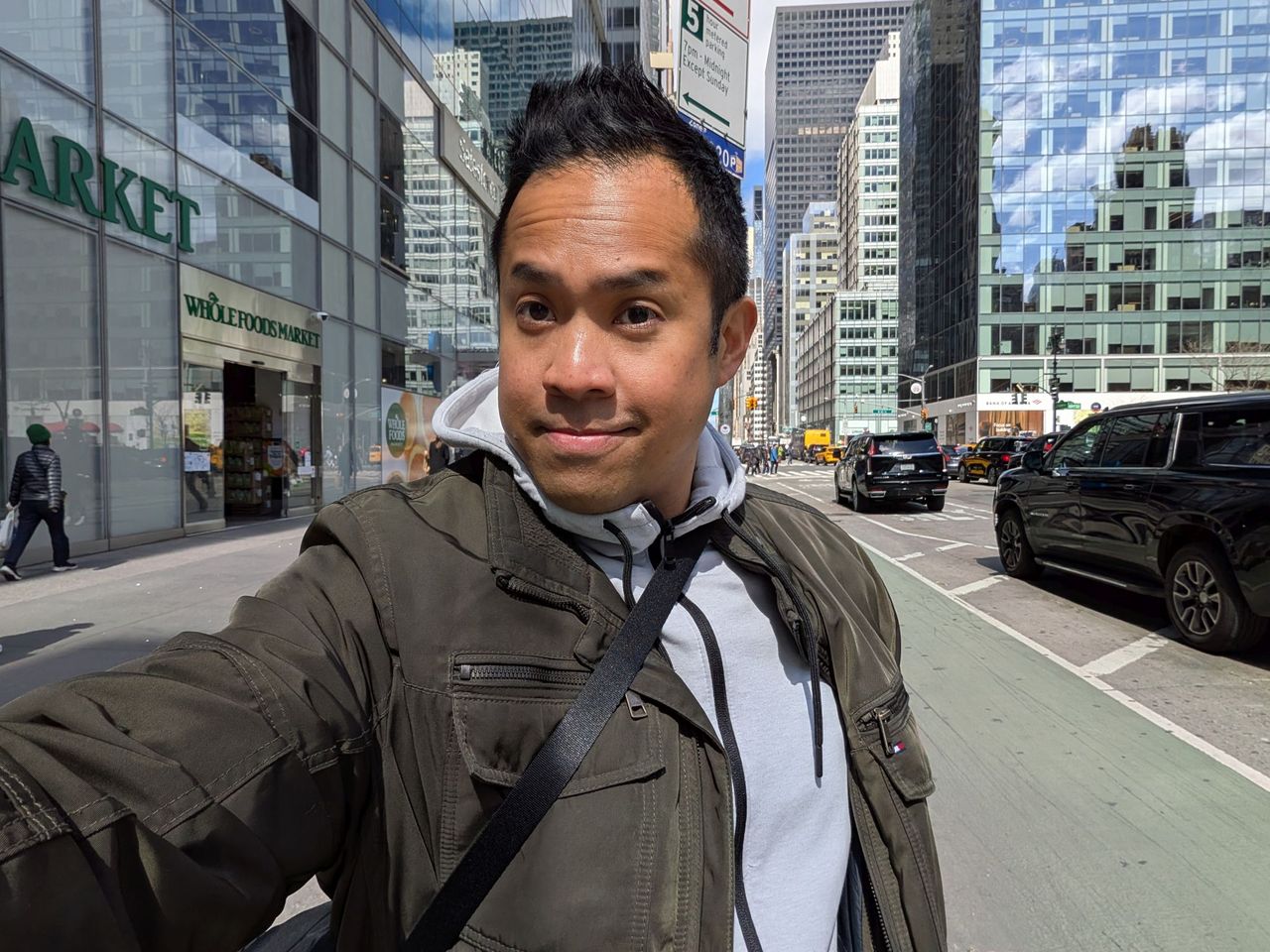 Google Pixel 9a selfie sample.