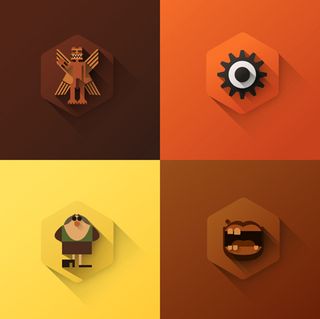 saul Bass flat design