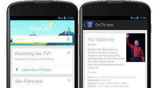 Google Now for Android can now listen in on your favourite TV shows