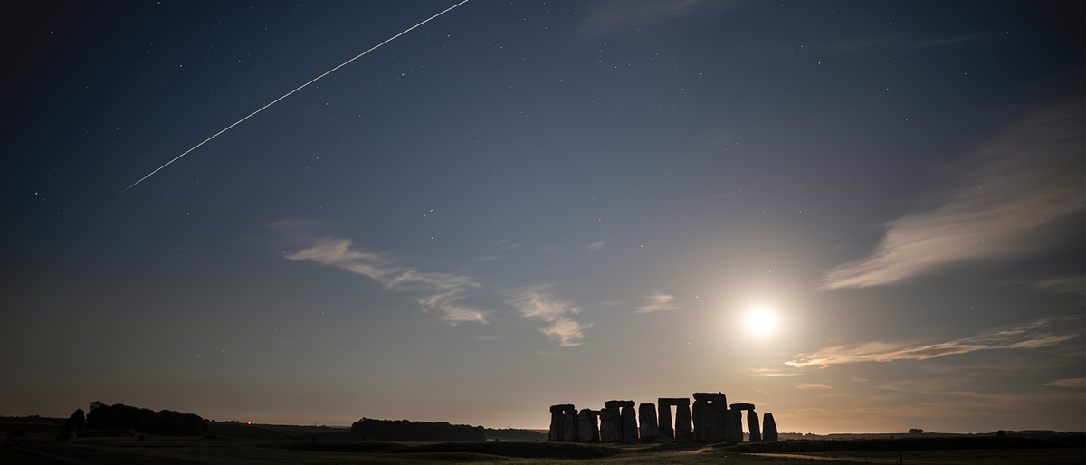 Josh Dury&#039;s photo of the ISS passing over Stonehenge in the UK