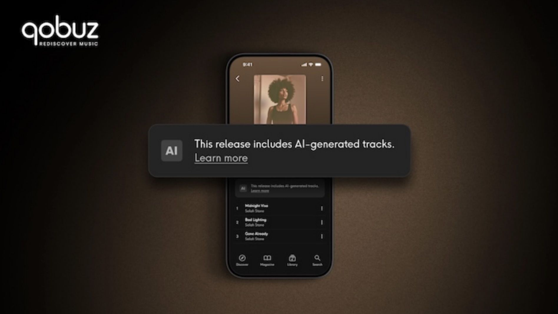 Qobuz starts tagging AI music and drops it from recommendations