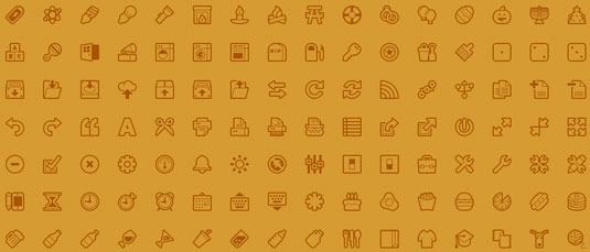 Symbol fonts offer all the advantages of type for images - resolution-independent and tweakable with CSS