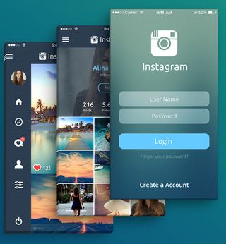 Instagram concept design