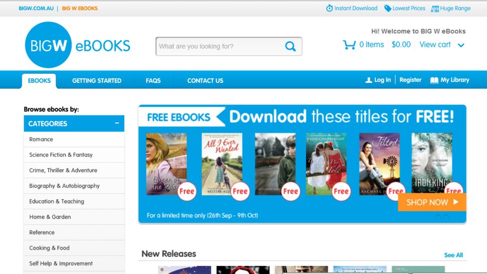 Big W launches its own ebook store TechRadar