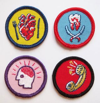 Twisted scout badges set 2