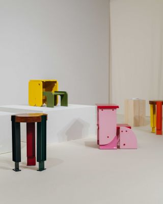 Matter and Shape first edition: colourful furniture