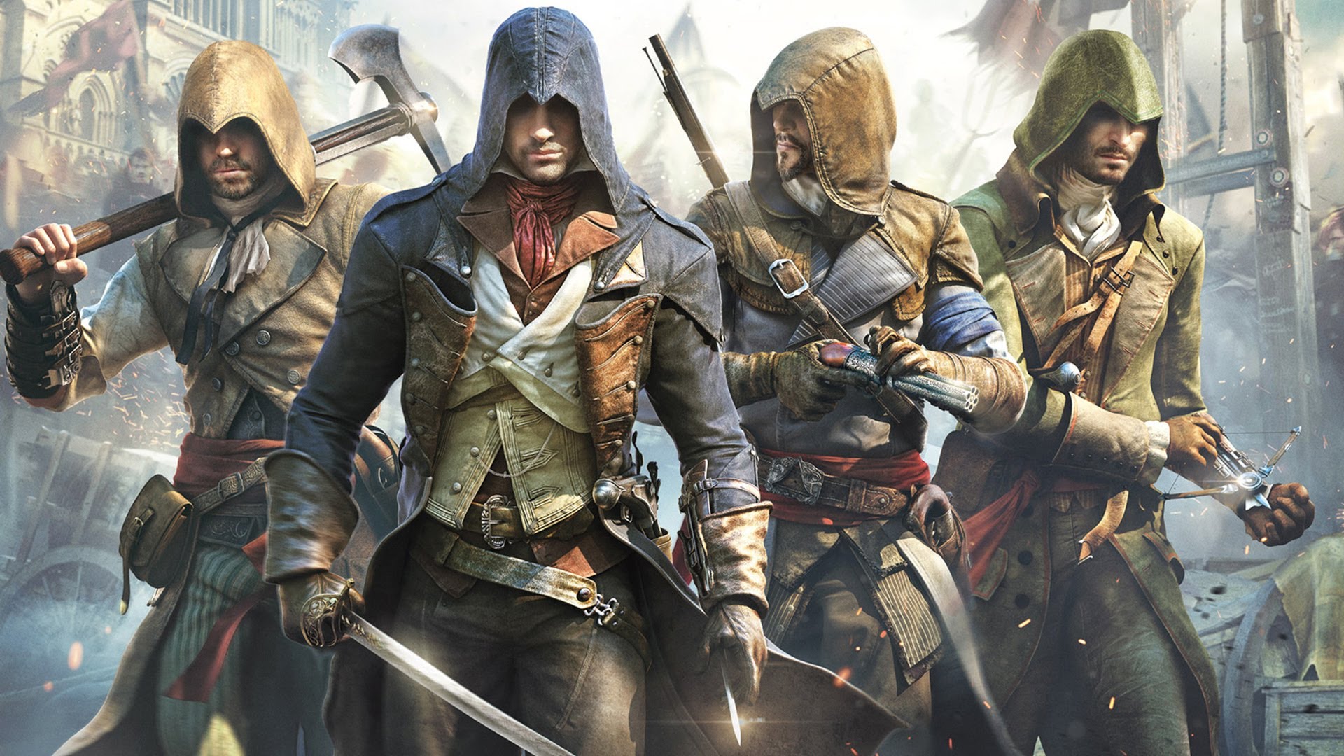 Multiplayer Assassin Games : assassins creed unity