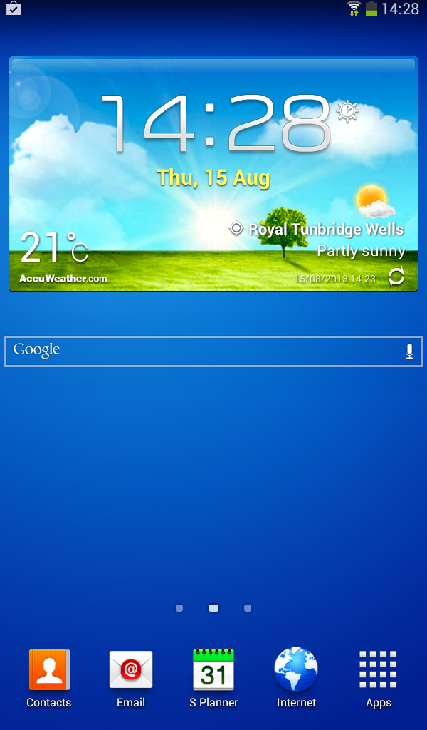 Interface Samsung Galaxy Tab 3 7.0 review Page 2 TechRadar