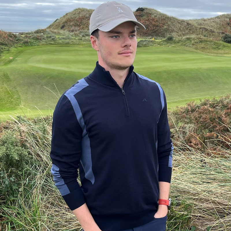 J.Lindeberg Kendrick Knitted Zip Sweater