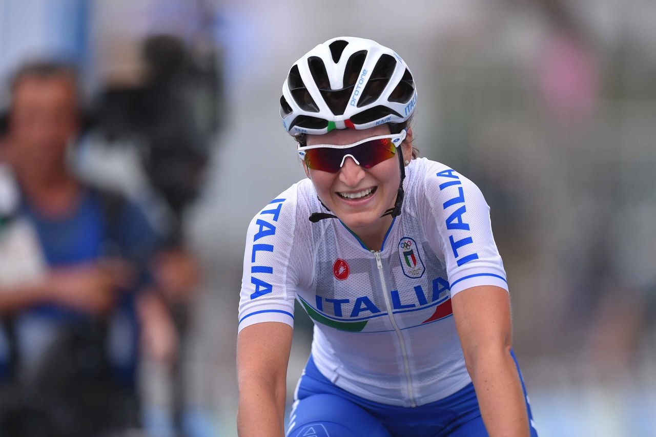 Elisa Longo Borghini (Italy) won bronze