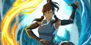 Korra in her element