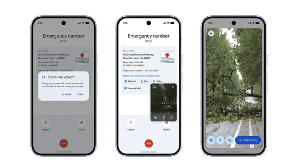 Android Emergency Live Video