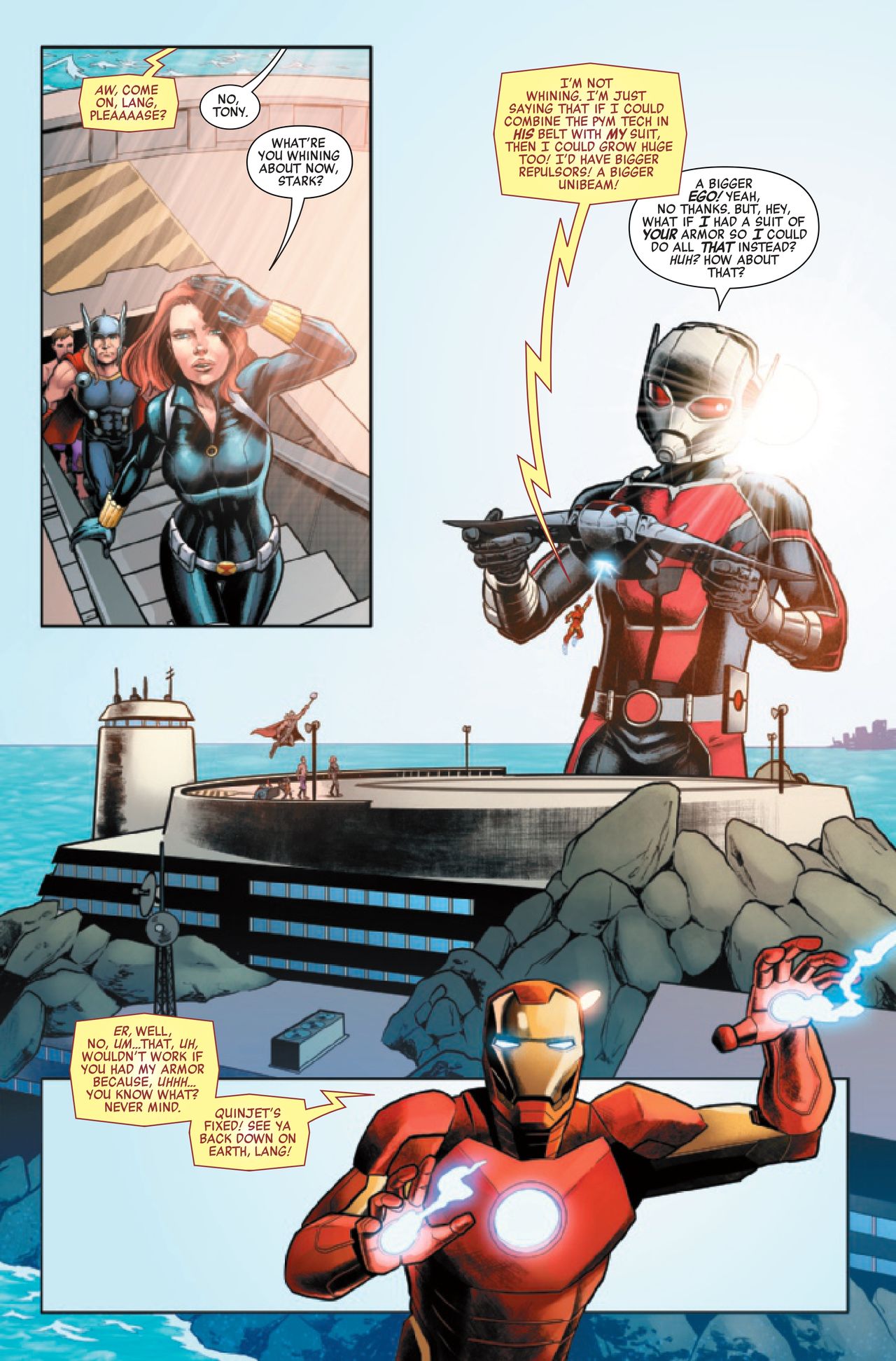 Pages from Marvel Zombies: Dawn of Decay #1.