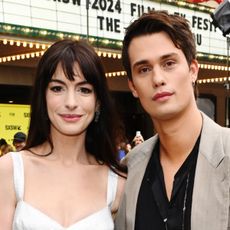 Anne Hathaway and Nicholas Galitzine attend "The Idea Of You" World Premiere during SXSW