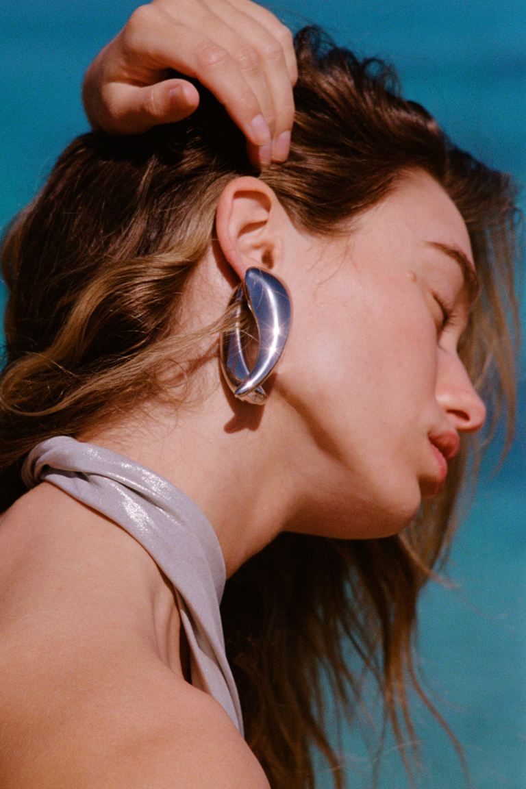 Chunky Twisted Earrings