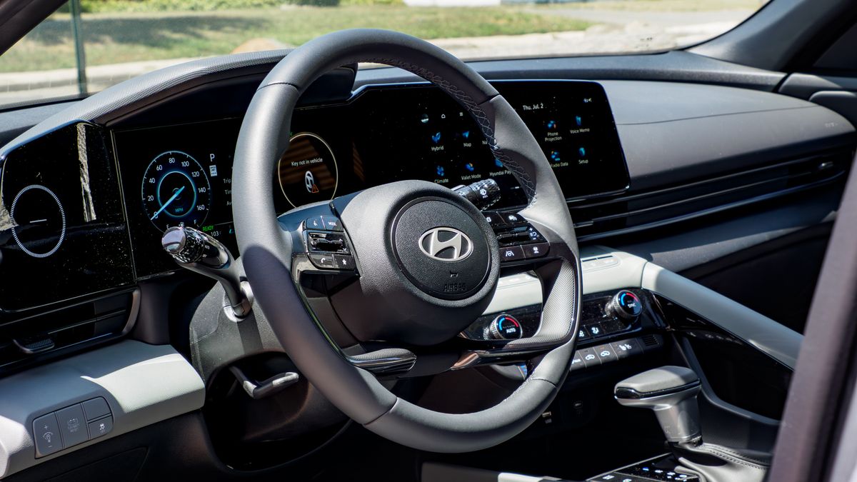 2026 Hyundai Elantra Hybrid review.