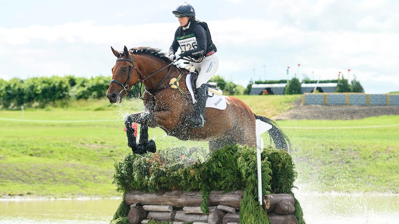 British Olympic eventing team final outing: Piggy March and Brookfield Inocent