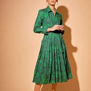 Tucker Allyson Emerald Legacy Lace Dress