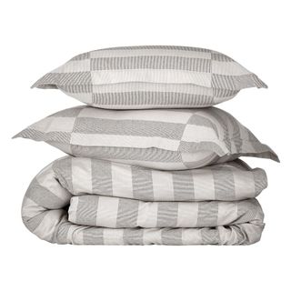 Nate Berkus bedding collection in neutral colors cut outs 