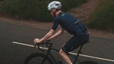 Images of Mark Bruce on his everesting challenge 