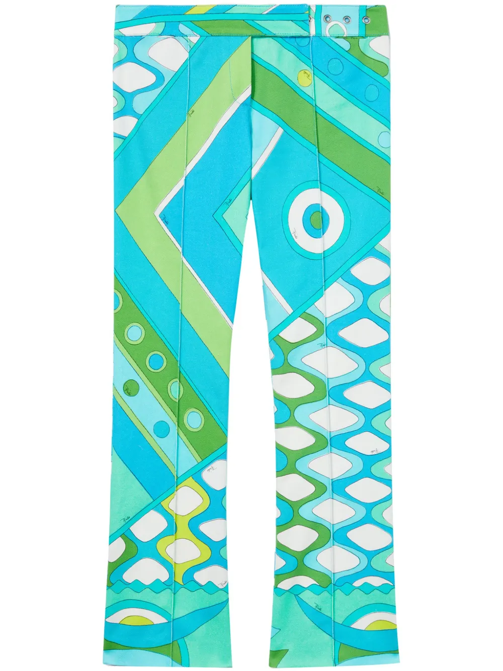 Pucci Vivara-Print Cotton Trousers | 44