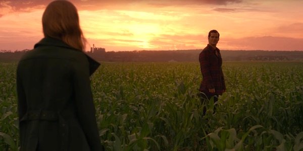 Lois Lane and Clark Kent in Justice League