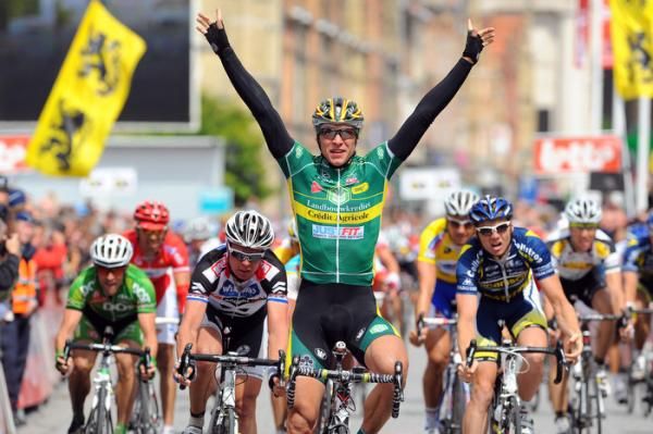 Aidis Kruopis (Landbouwkrediet) takes his third win of the season in Belgium