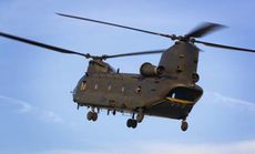 RAF Chinook Helicopter