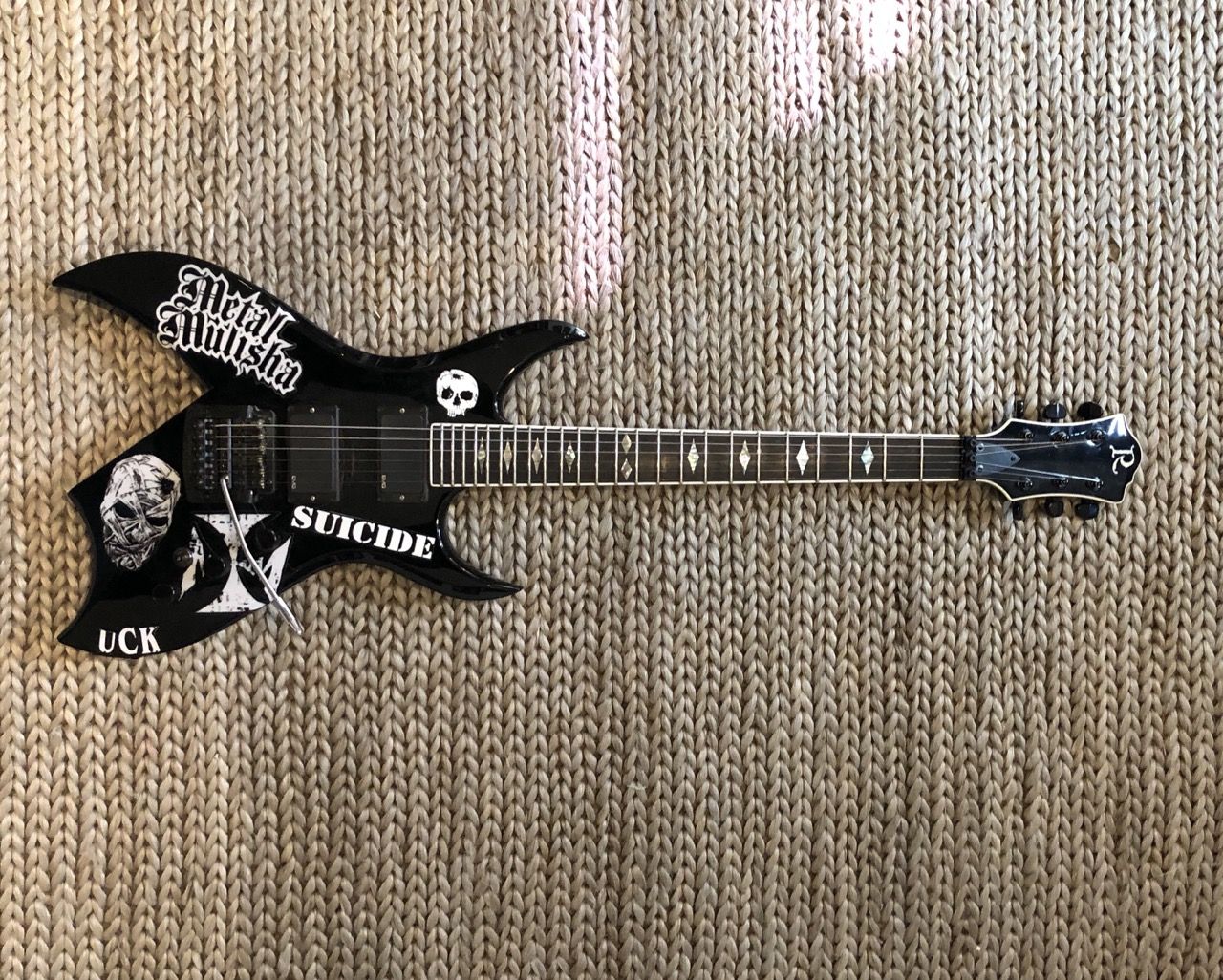 Jeff Hanneman ultra-rare B.C. Rich Bich custom prototype