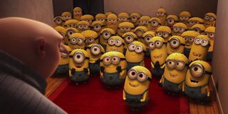 Gru and his Minions in Despicable Me