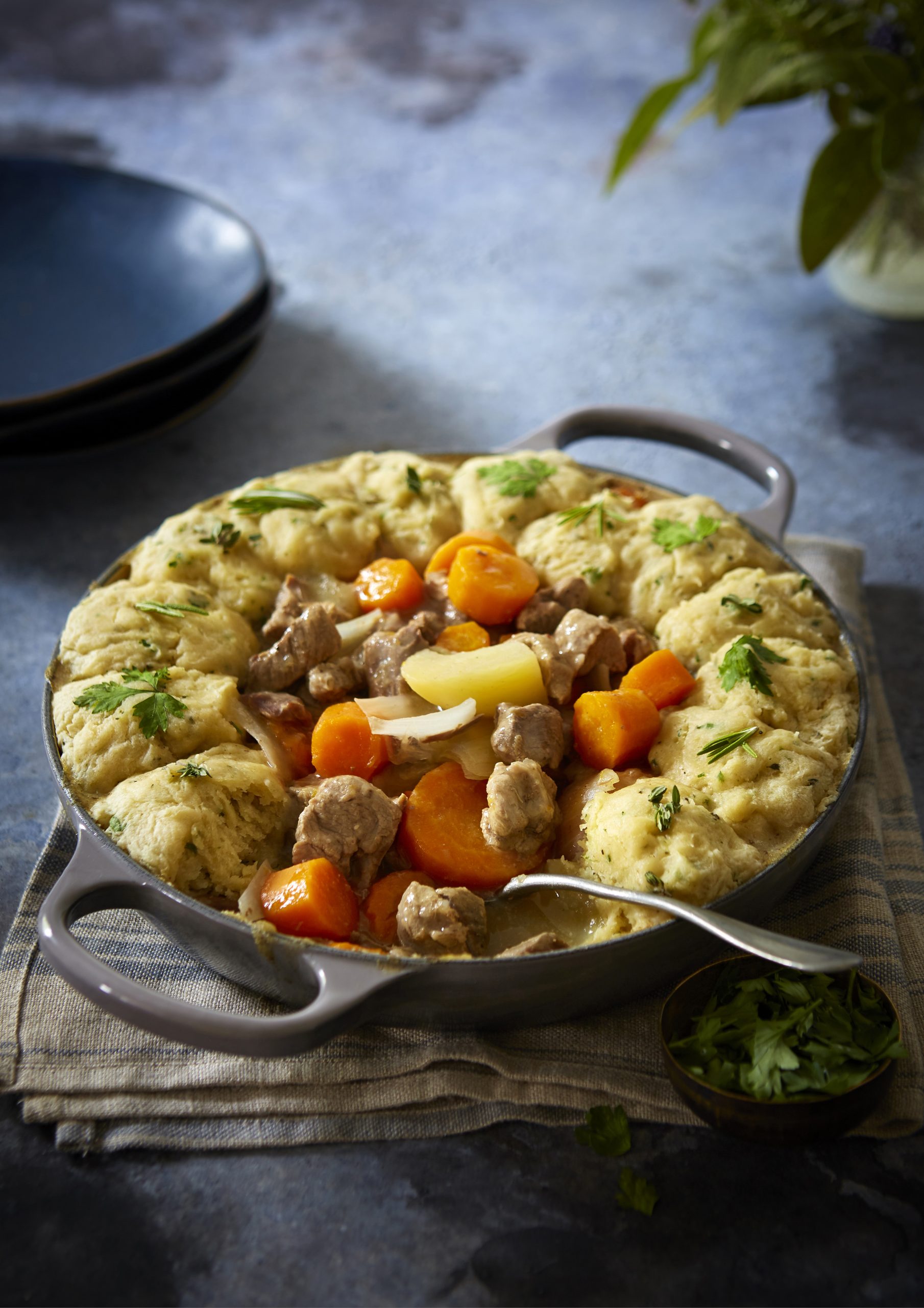 Irish Stew with Herby Dumplings Recipe image