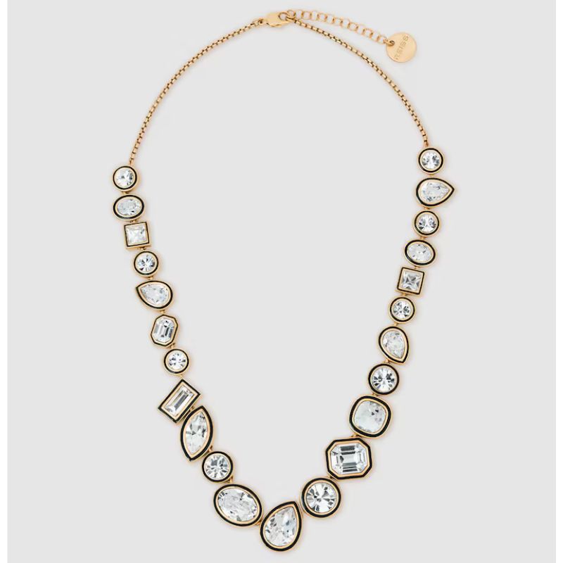 Reiss, Cristiana Geometric Crystal Necklace