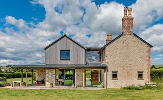 CaSA Architects modern cottage extension in Area of Outstanding Natural Beauty