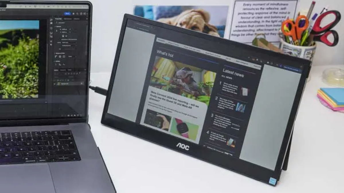 The AOC 16T35 portable monitor is down to $60 at Best Buy — and it's better than the model we gave 4.5 stars