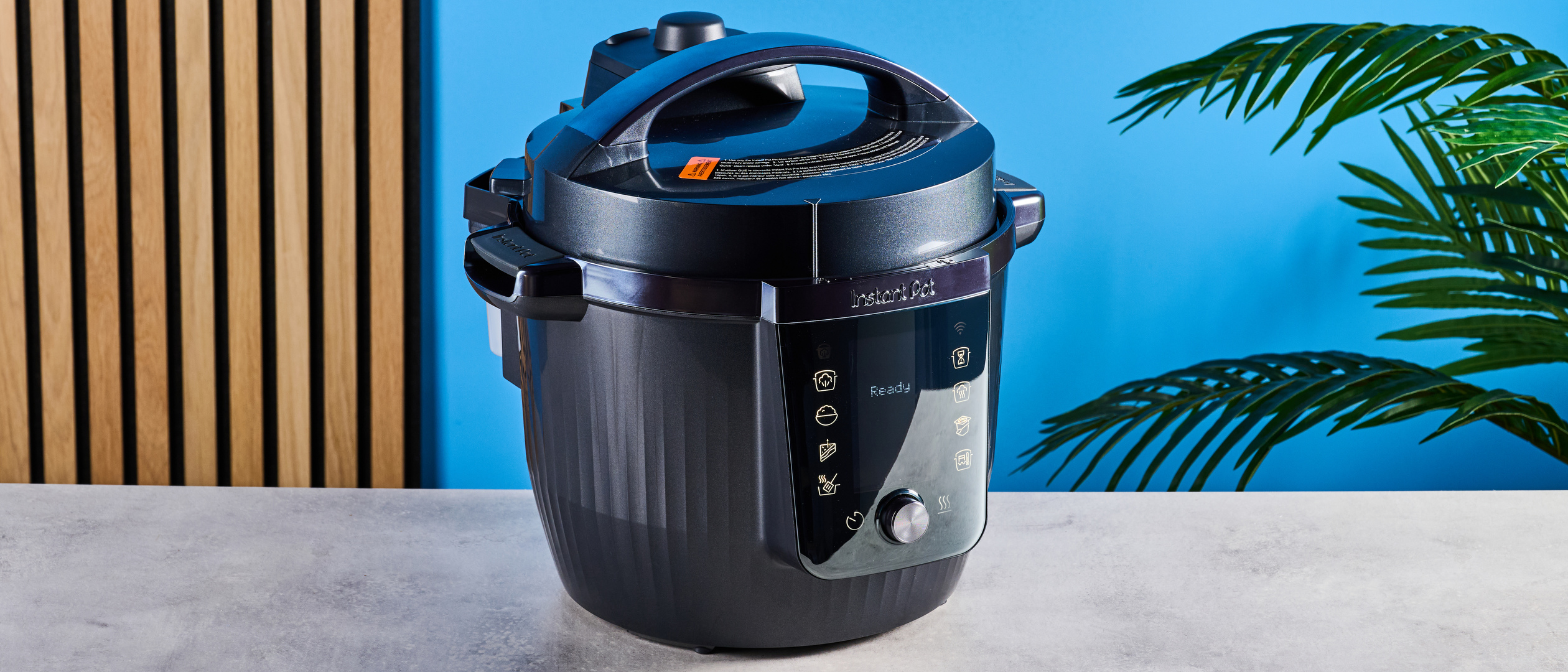 the instant pot pro 2025, a smart wifi enabled pressure cooker with 10 cooking modes including pressure cook, rice, and yogurt