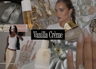 Beauty mood boards 2025: vanilla creme