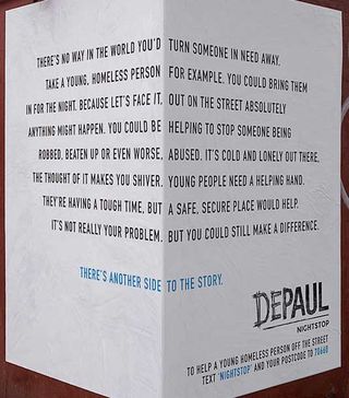 DePaul poster campaign