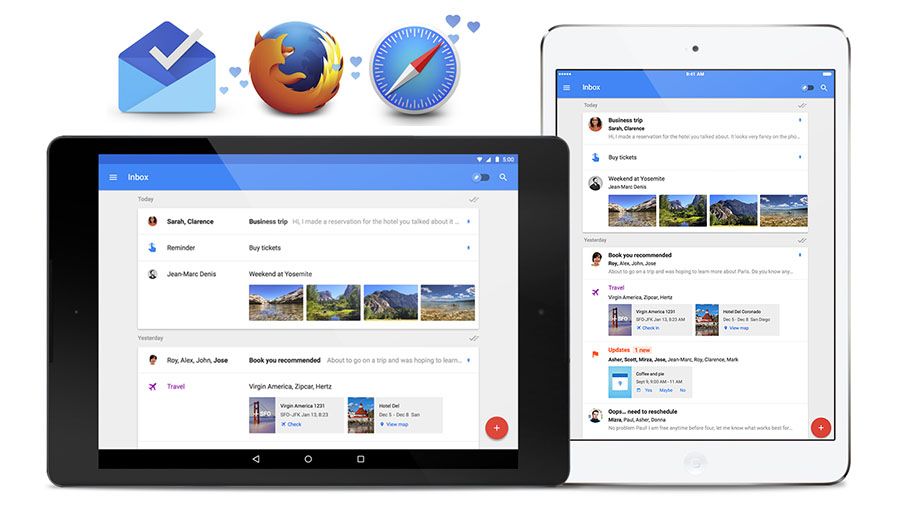 Google's Inbox cozies up to iPads, Safari and Firefox | TechRadar
