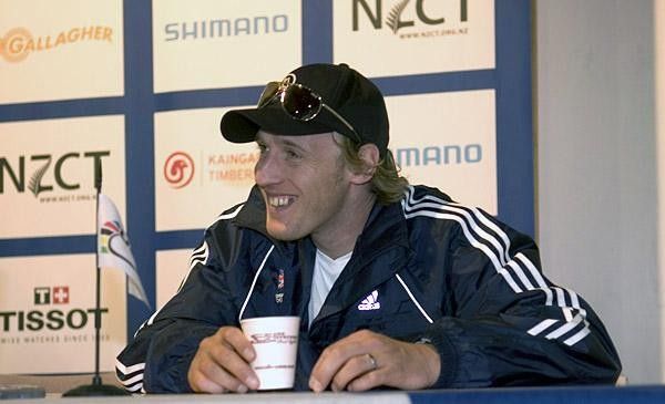 In the press room,