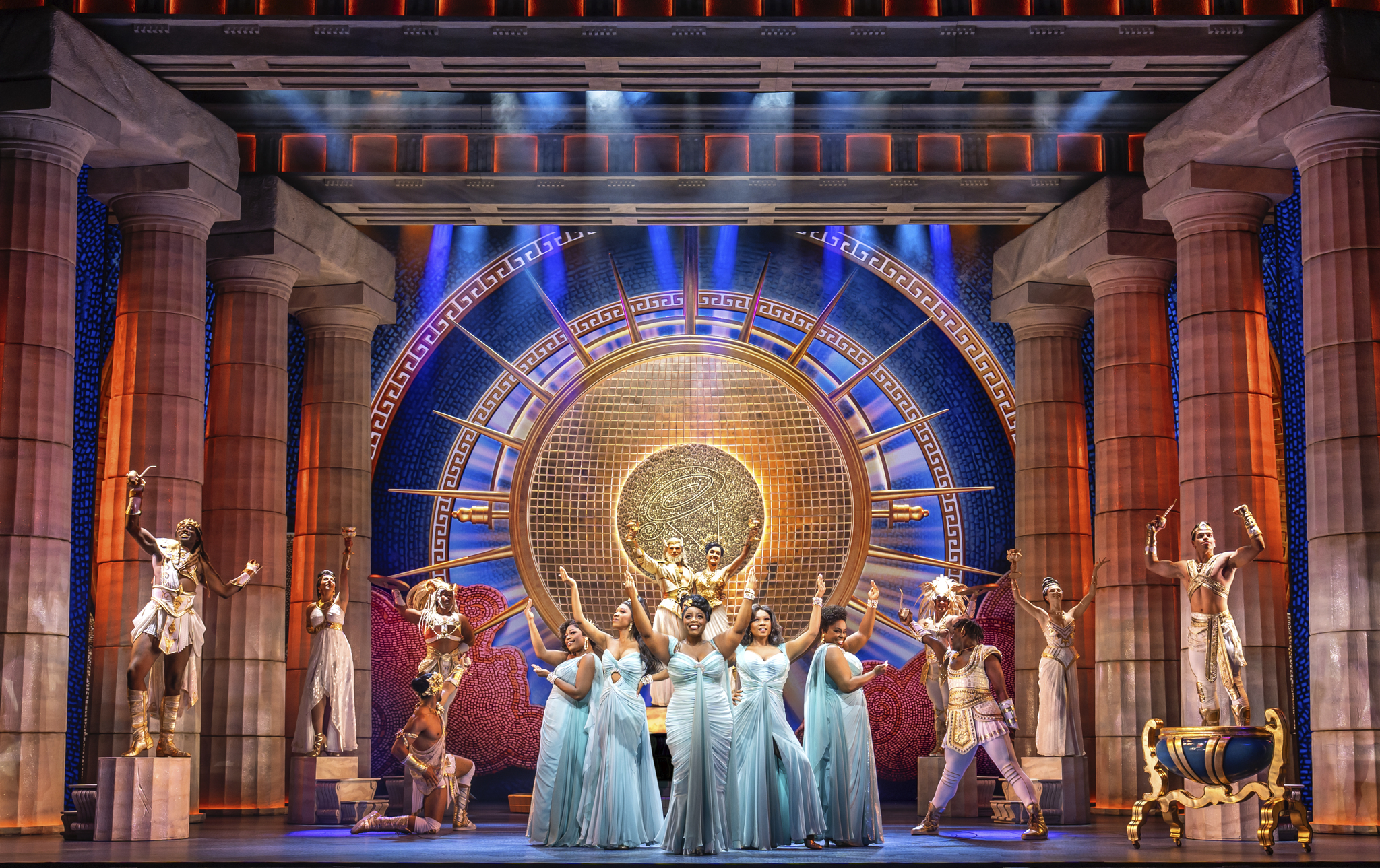 Disney's Hercules shines on the West End stage.