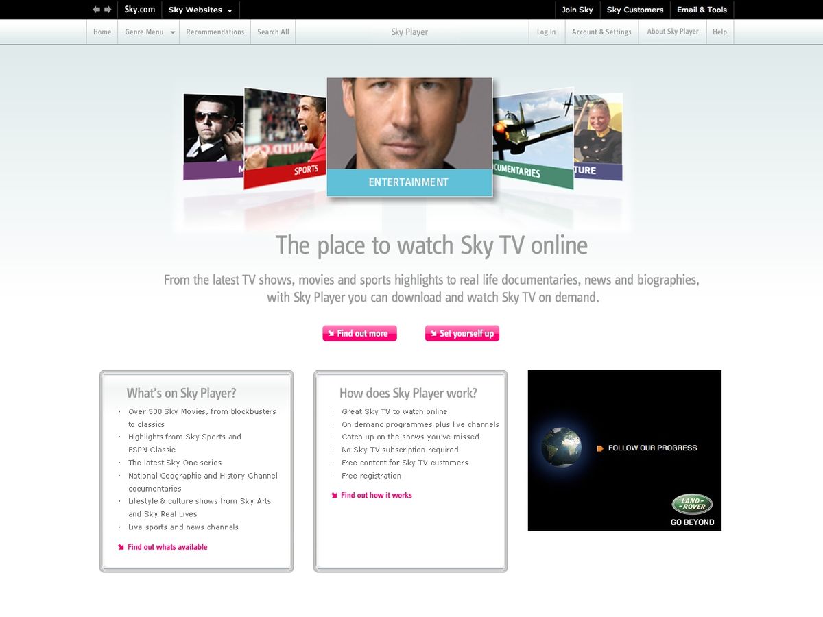 Sky Player TV to stream Sky Movies live TechRadar