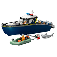 Lego Police Boat Chase | View at Lego-Price: - Ages: - Pieces: - Minifigures: - Item Number: 