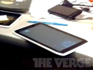 New Motorola tablet appears on blurry cam